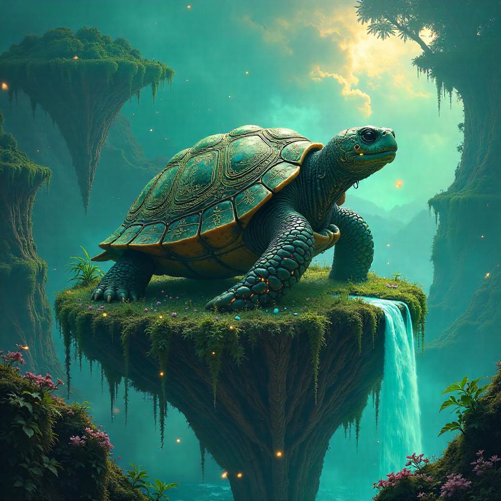 Whispering Turtle of the Luminous Realms