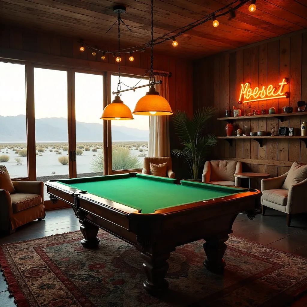 Cozy Desert Pool Hall in Bombay Beach