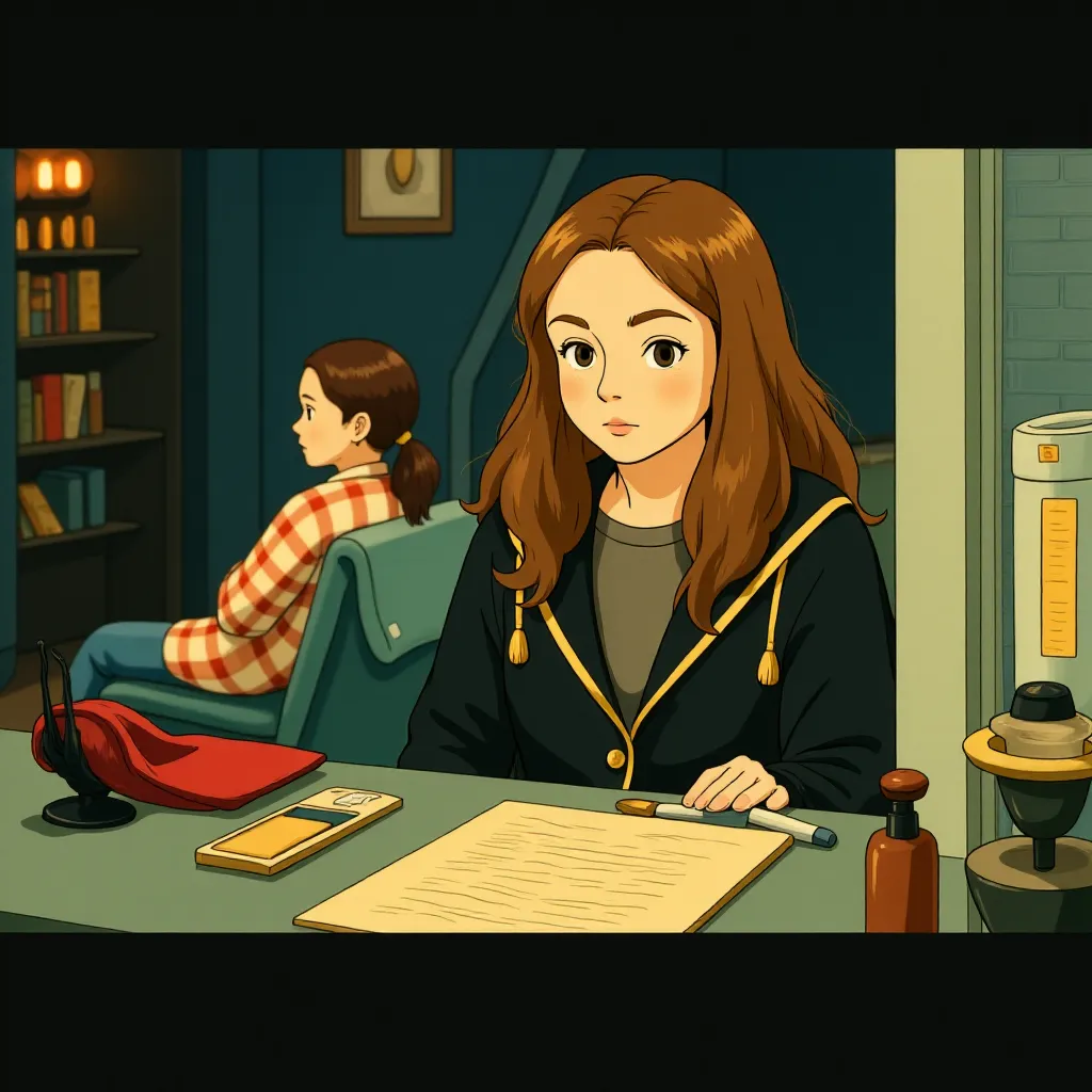 Britt Robertson in Tomorrowland (2015) - Anime style