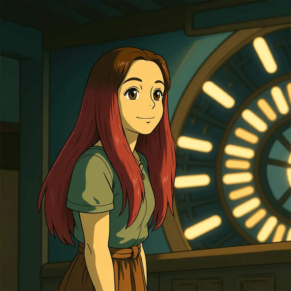 Zoe Saldaña in Guardians of the Galaxy Vol. 3 (2023) - Anime style