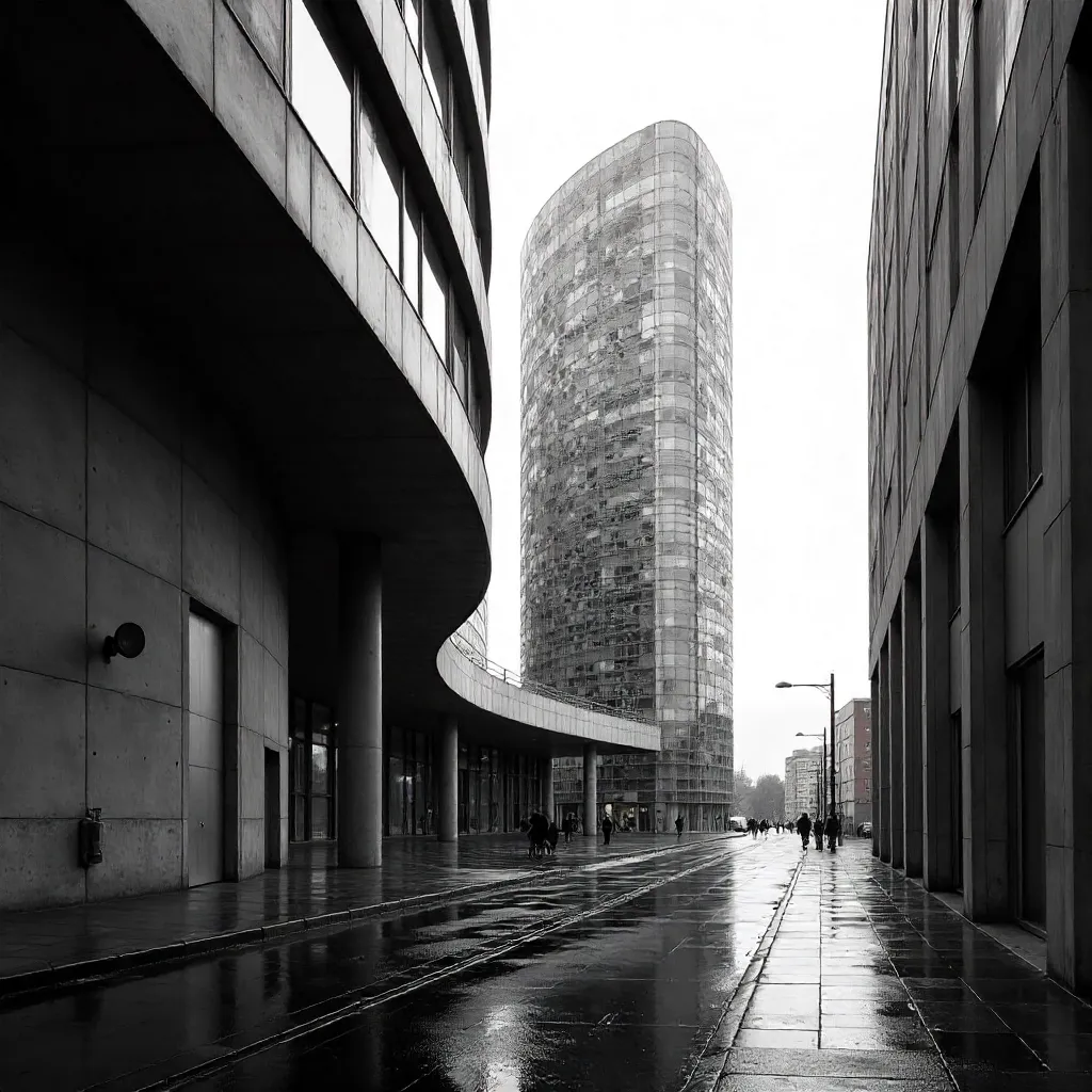 Monochrome Malmö: Modern Architecture in Focus