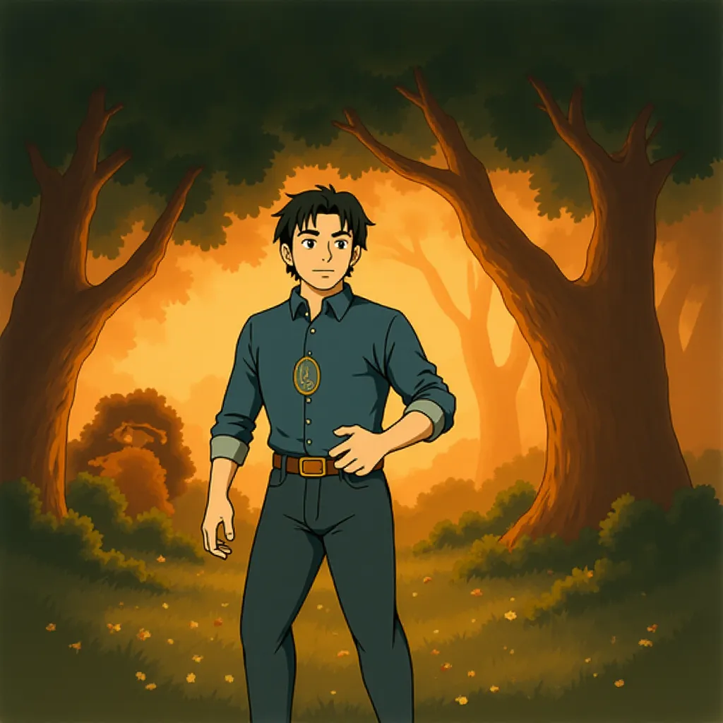 Pedro Pascal in The Fantastic Four: First Steps (2025) - Ghibli style