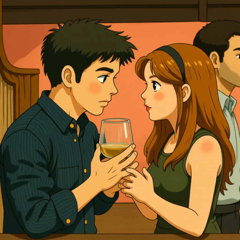 Jason Biggs and Alyson Hannigan in American Reunion (2012) - Anime style