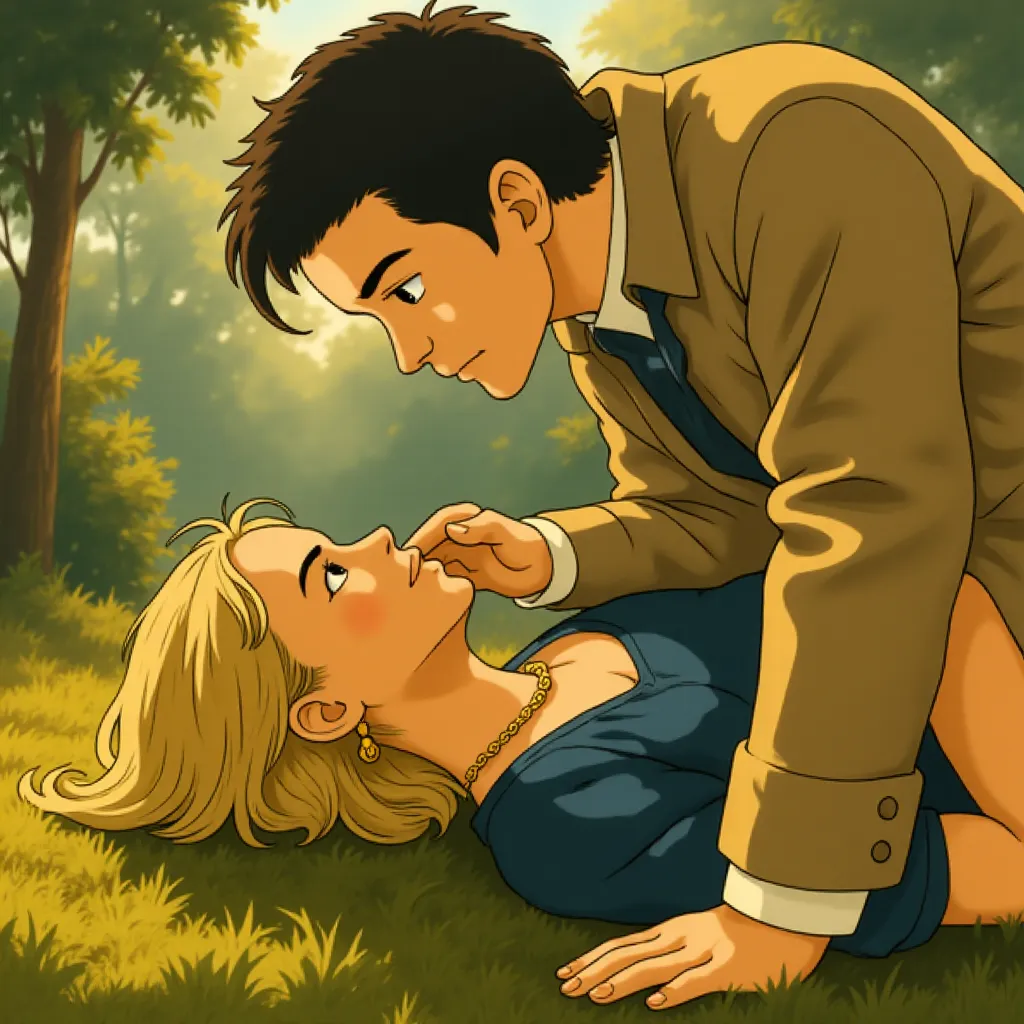 Claire Danes and Charlie Cox in Stardust (2007) - Anime style