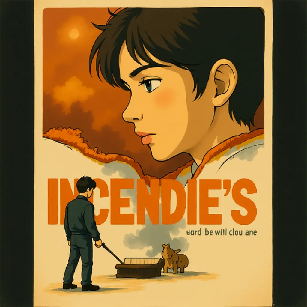 Incendies (2010) - Anime style