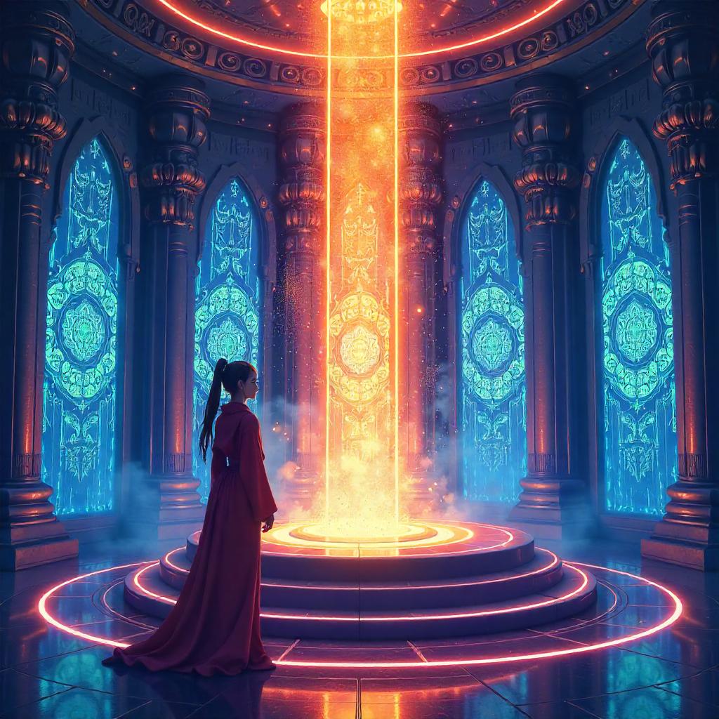 Relic of Light in a Holodeck