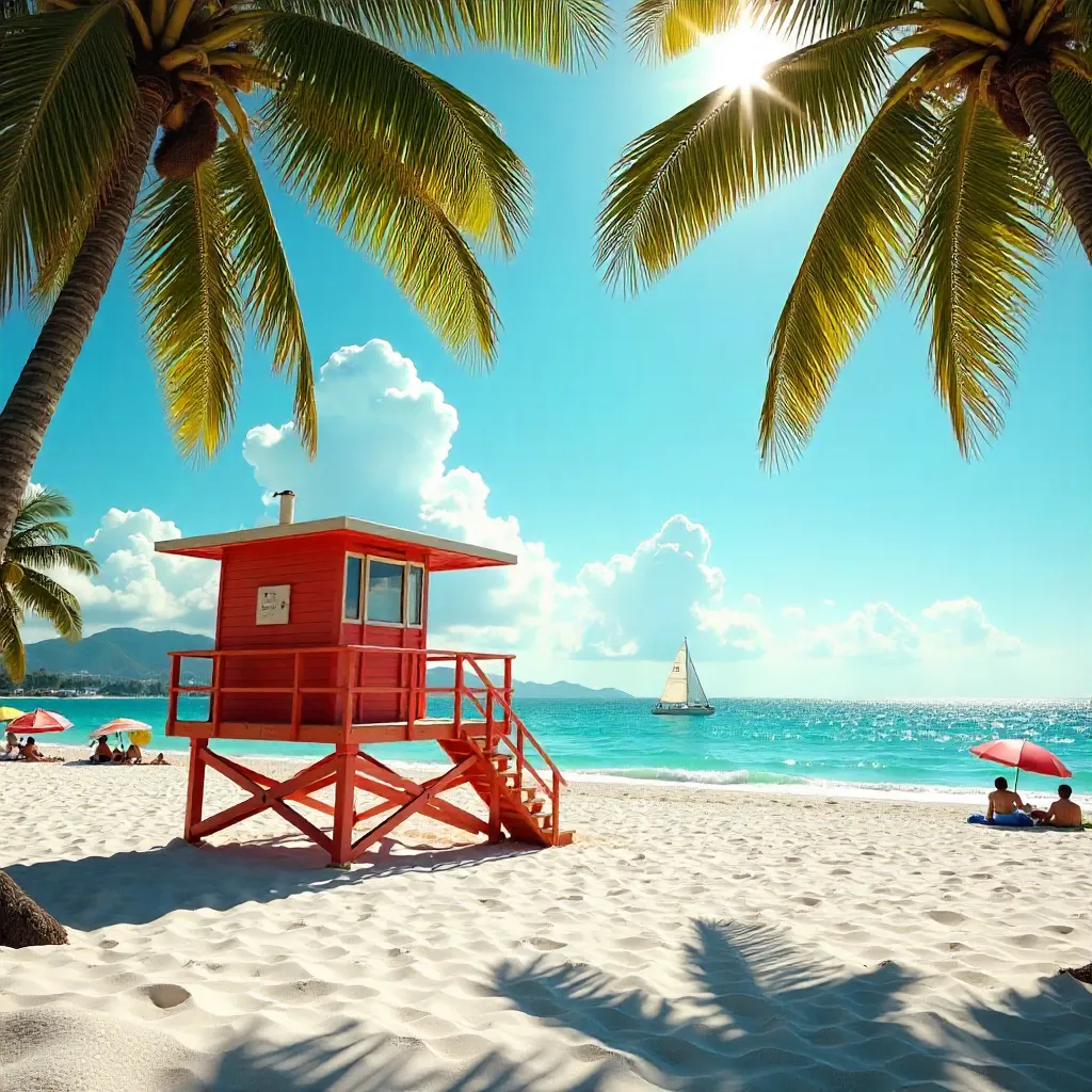 Lifeguard Tower at Magic Island: Summer Getaway