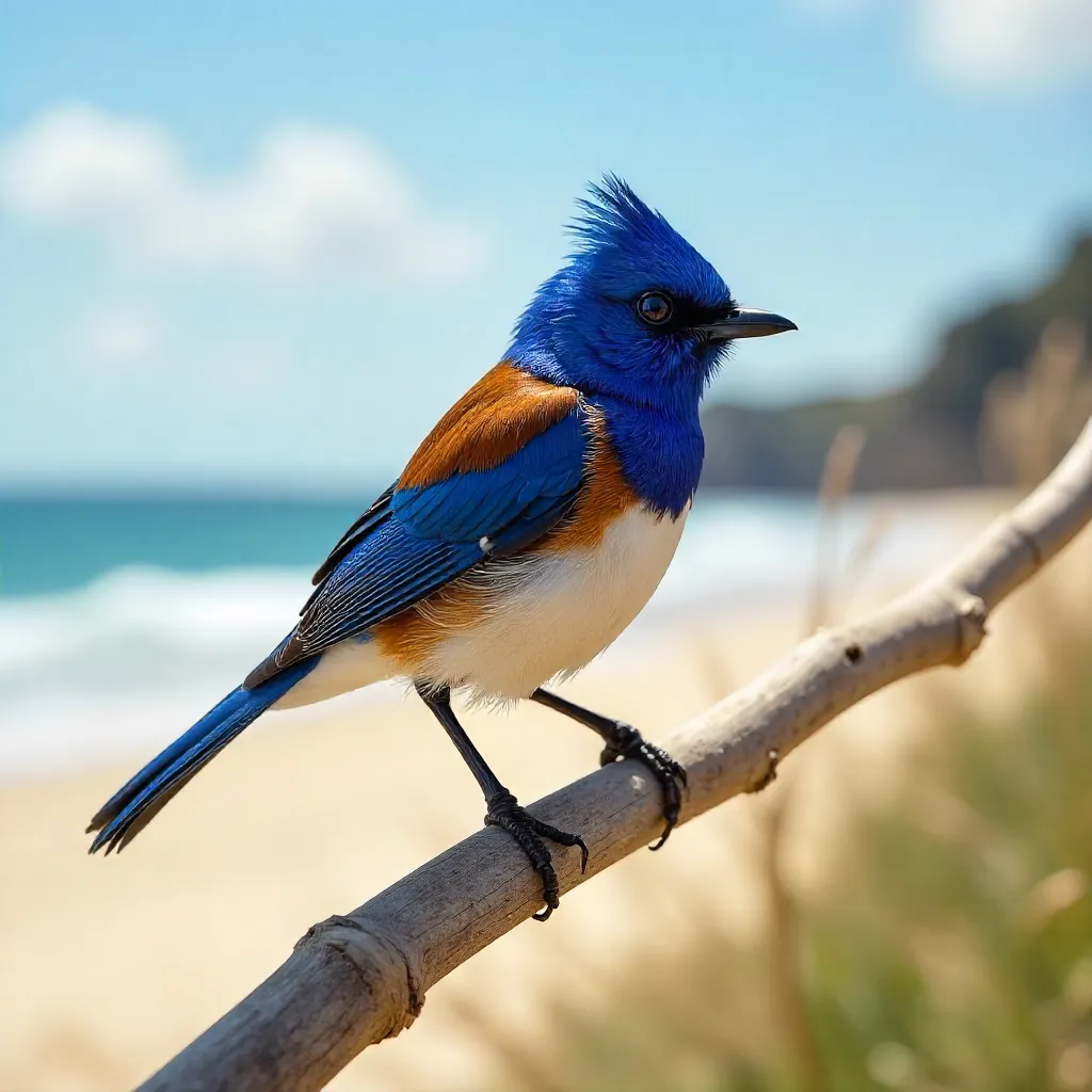 Culburra Beach: Superb Fairywren in Delicate Plumage