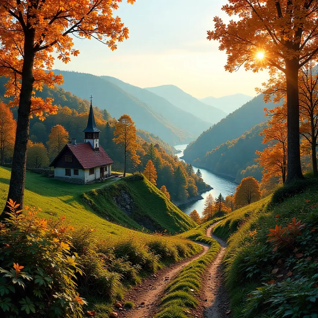 Autumn Majesty over Małopolska Hills