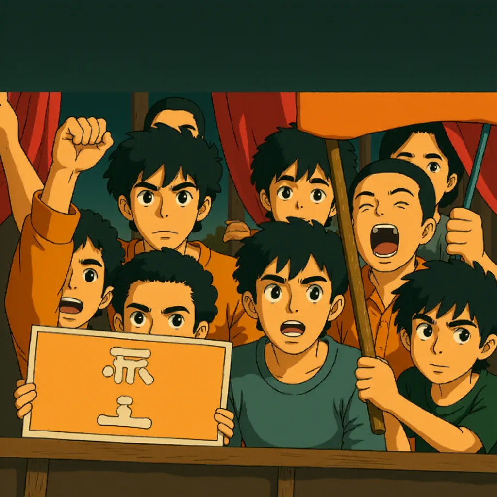 Dev Patel in Monkey Man (2024) - Anime style