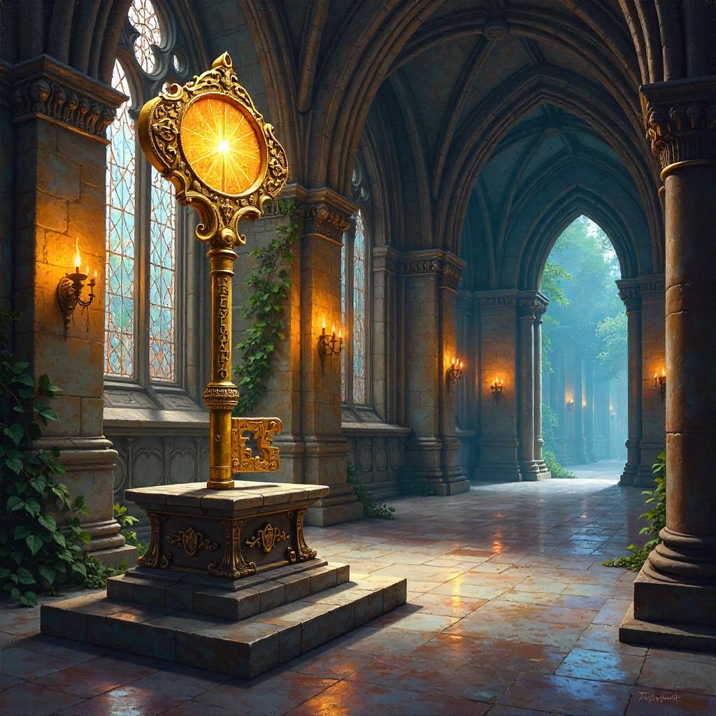 Dimensional Key in the Enchanted Castle