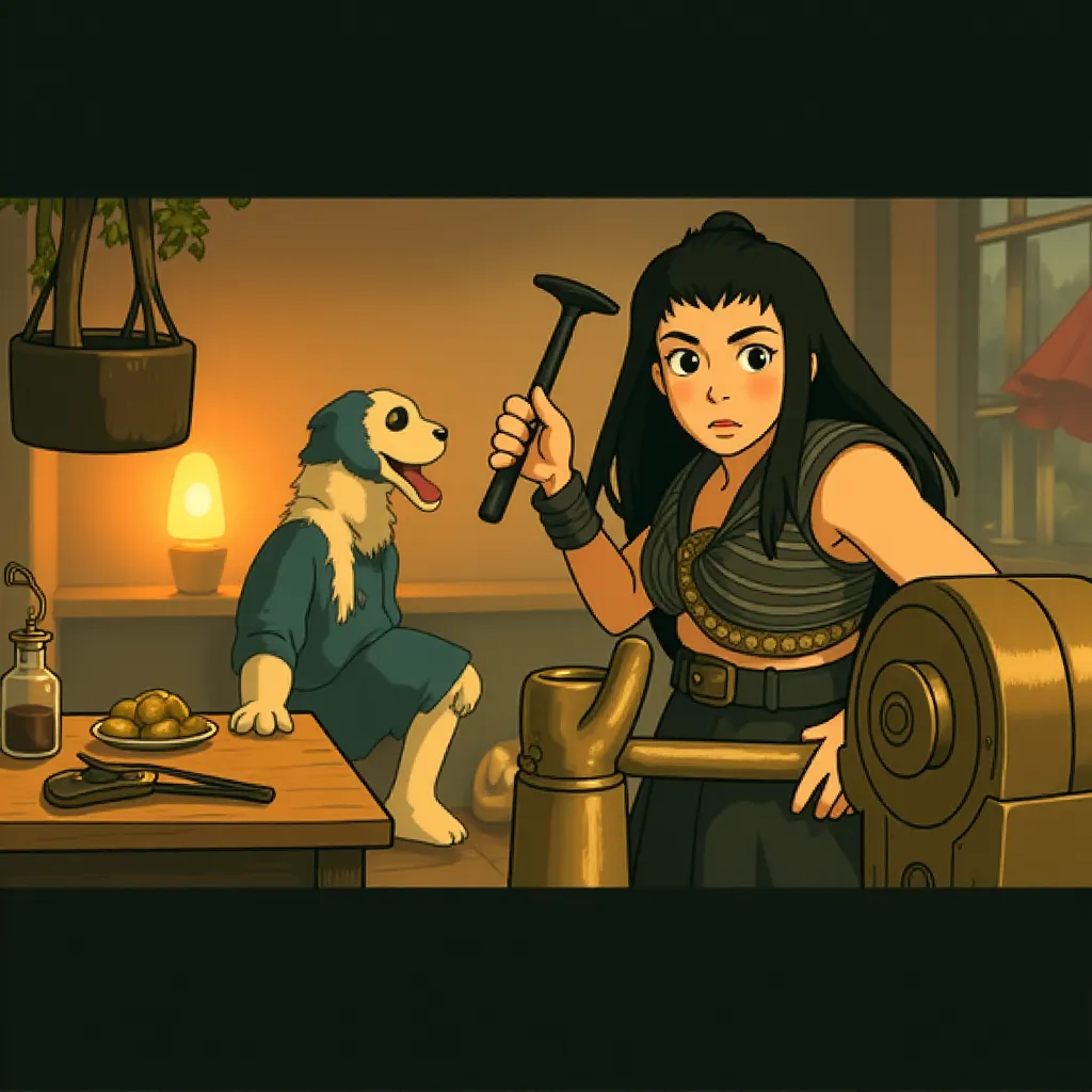 Michelle Rodriguez in Dungeons & Dragons: Honor Among Thieves (2023) - Anime style