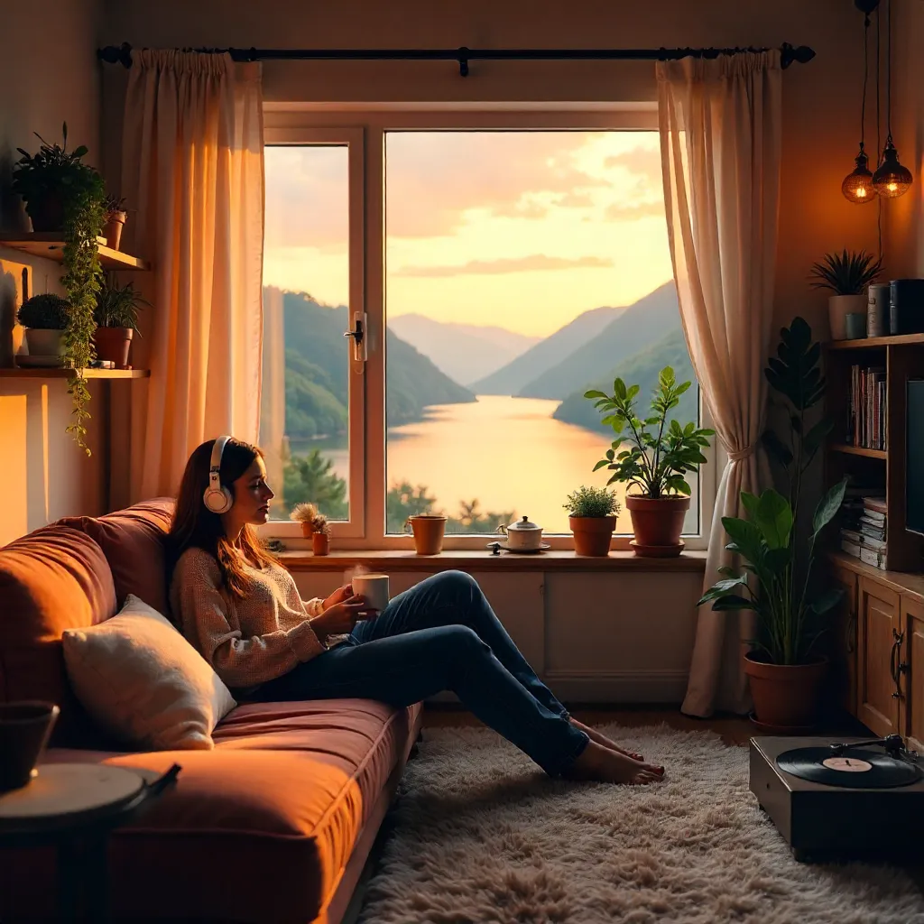 Chill Vibes in a Cozy Sunset Loft