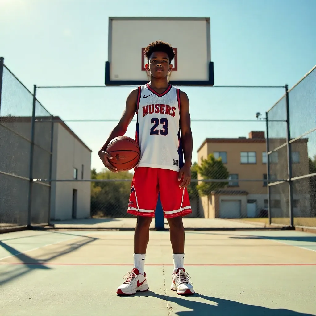 Daylight Outdoor Court Teen Hoops