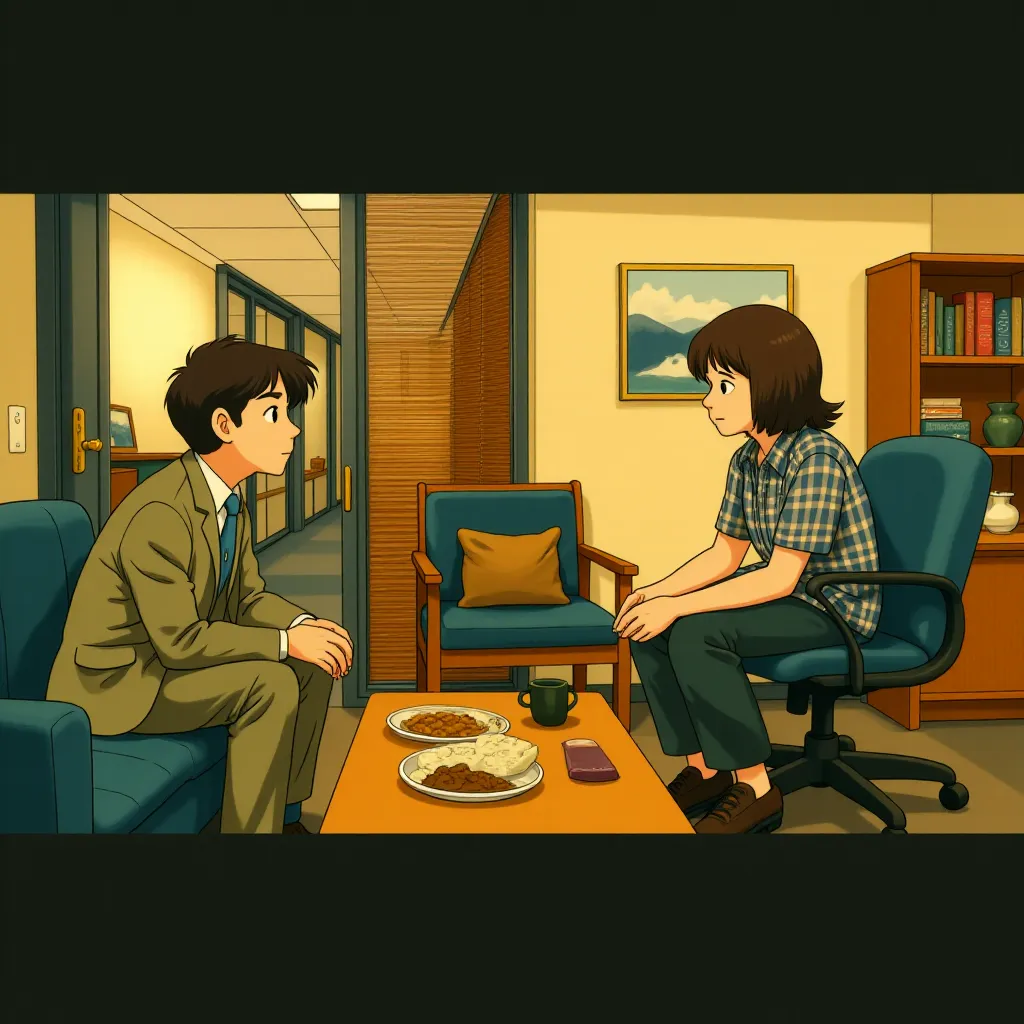 Kevin Bacon and Jonah Bobo in Crazy, Stupid, Love. (2011) - Anime style