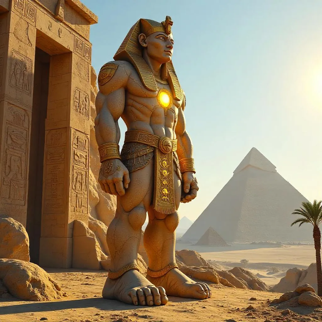 Golem of the Nile: Photorealistic Ancient Egypt