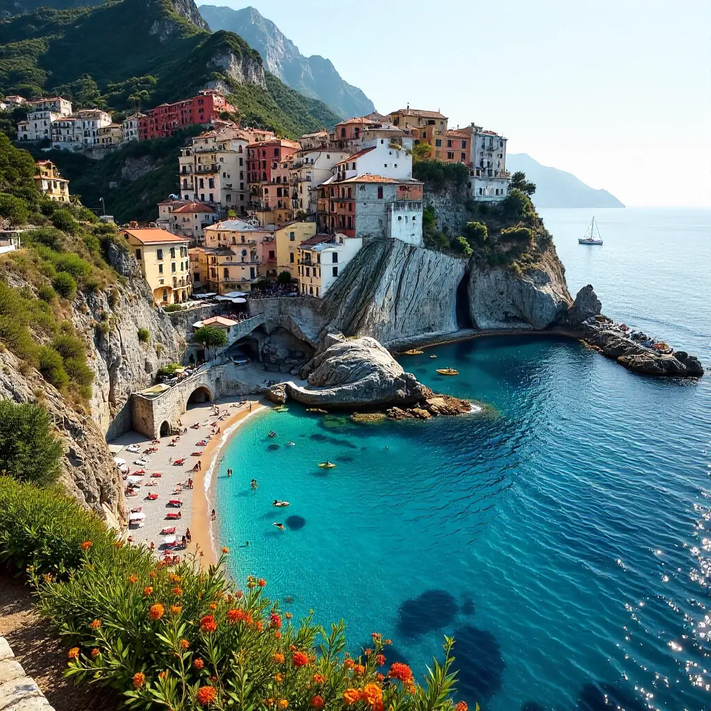 Capri's Azure Coast: Cliffs and Summer Escape