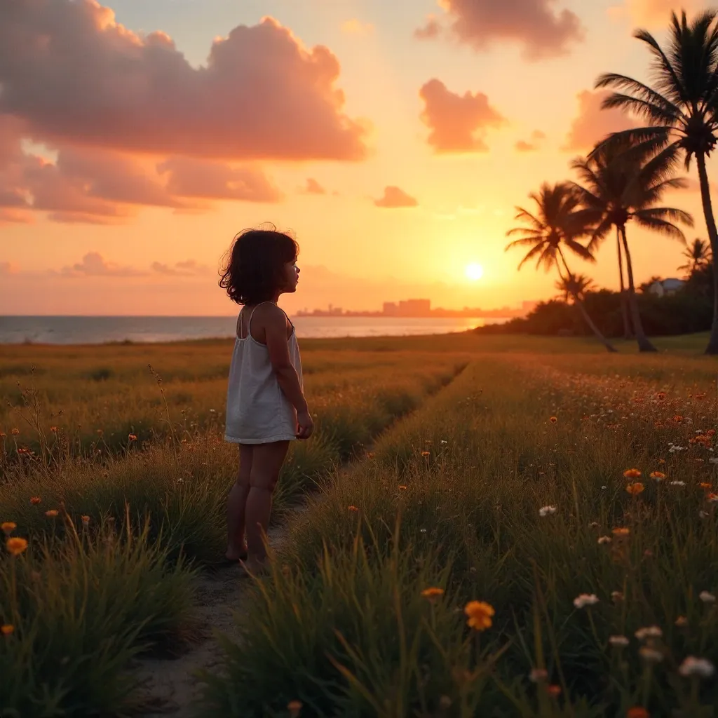 Evening Wonder in West Palm Beach Open Field