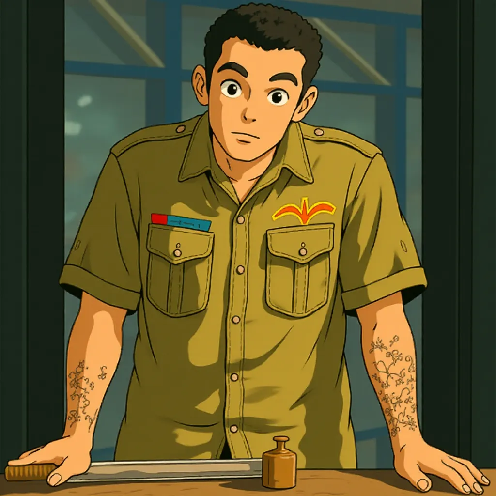Don Omar in Fast Five (2011) - Anime style