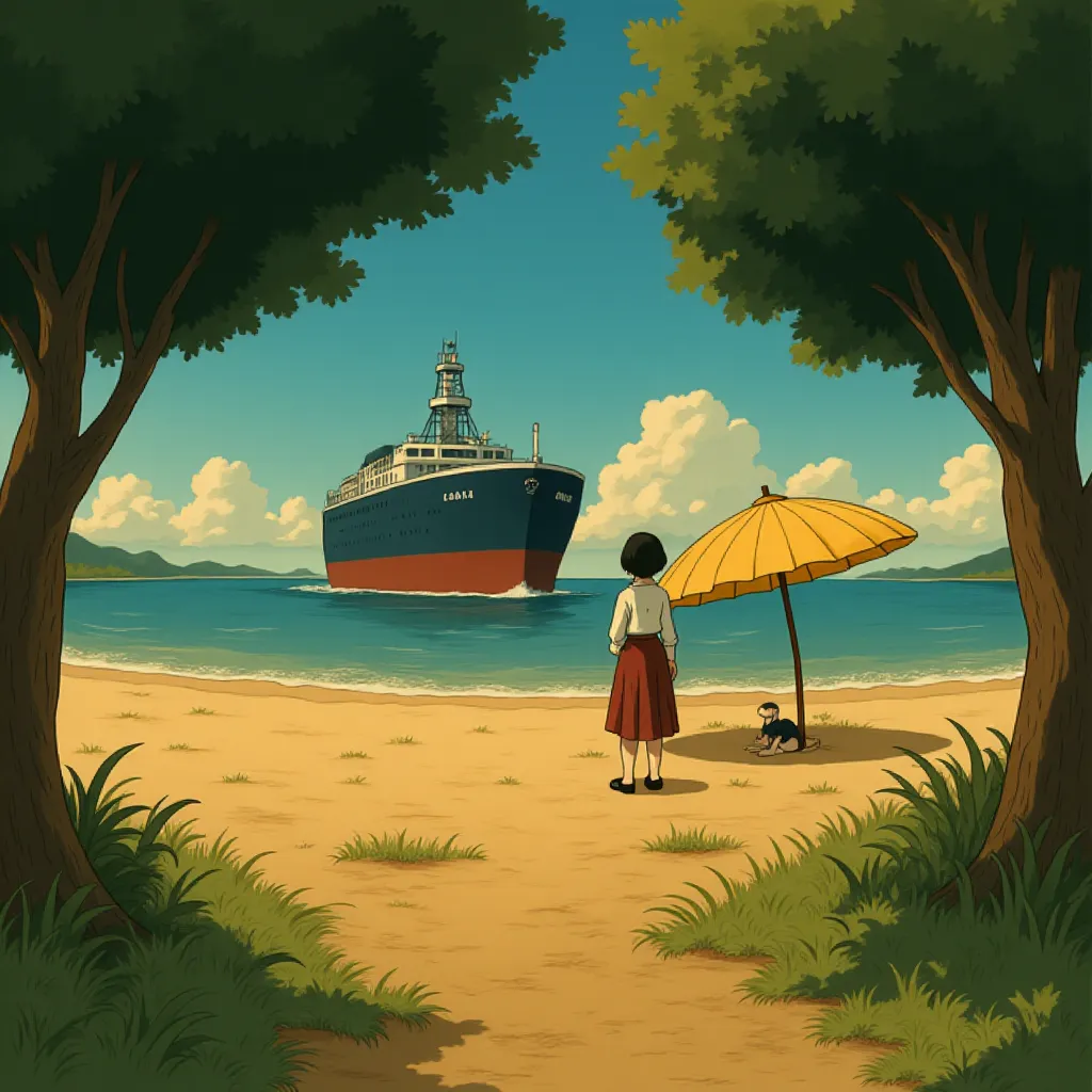 Leave the World Behind (2023) - Anime style