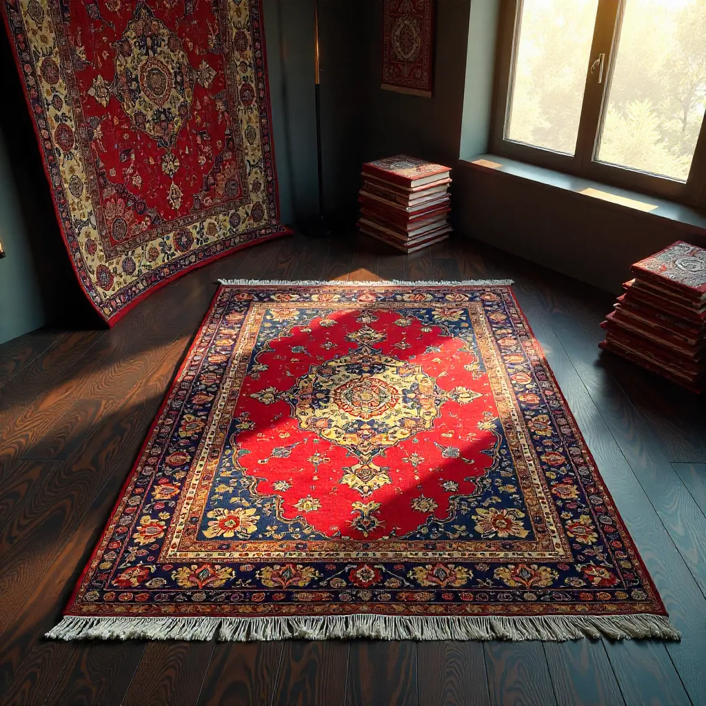 Vibrant Persian Rug Collection: Intricate Designs
