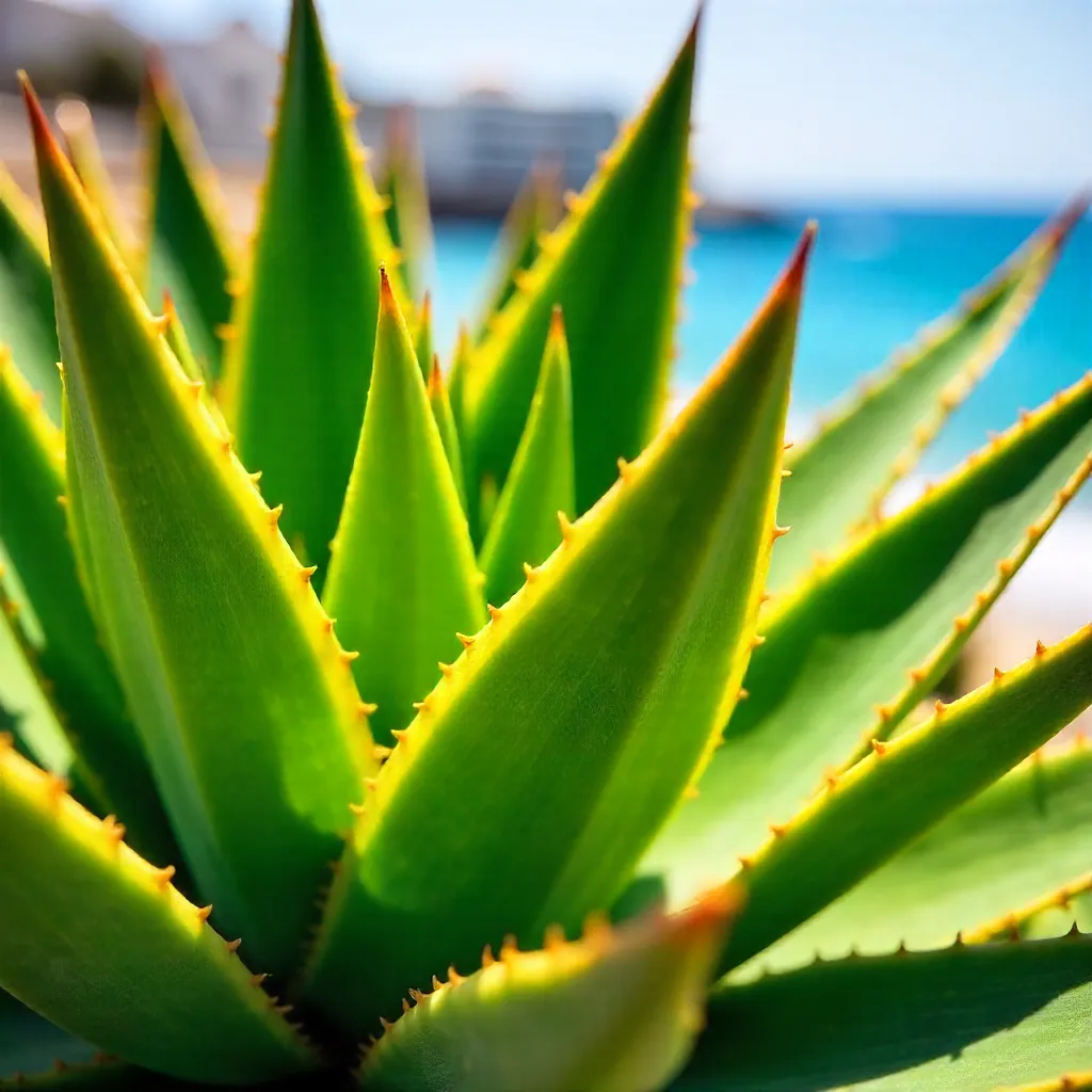 Geometric Yucca Macro in Alicante