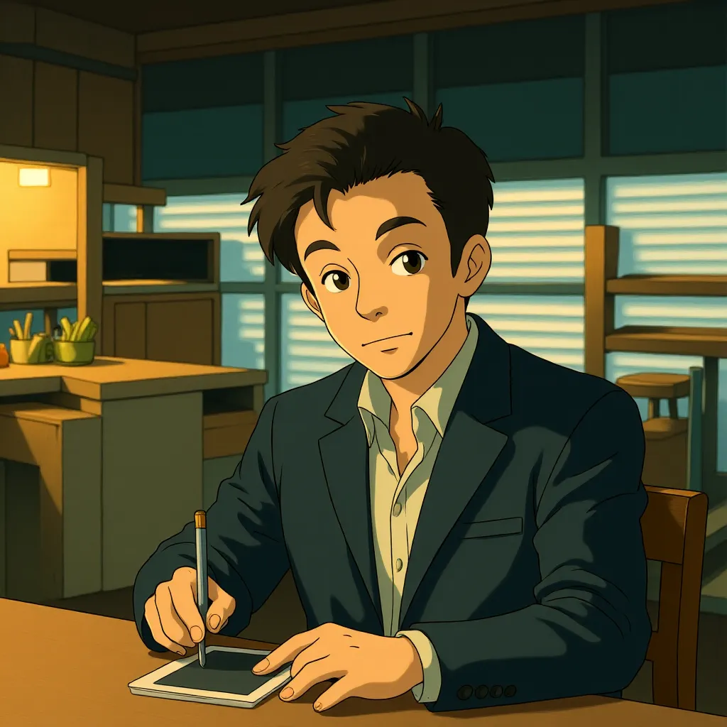 Aidan Quinn in Unknown (2011) - Anime style