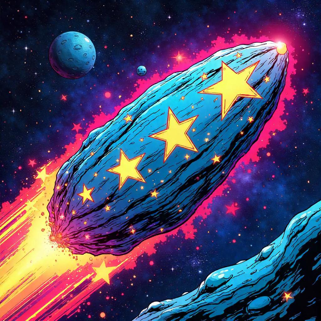 Constellation on a Comet: Comic-Space Adventure
