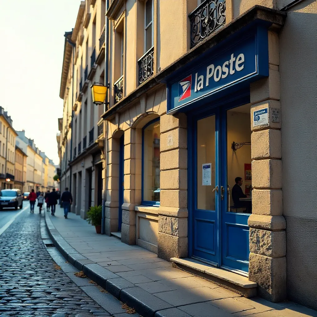 La Poste Building on a French Street