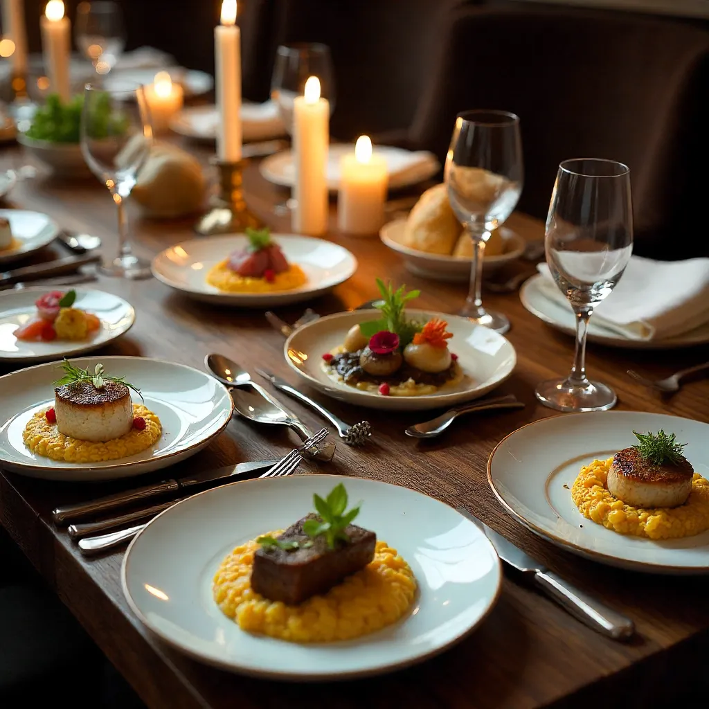 Exquisite Gourmet Dishes: Culinary Art on Display