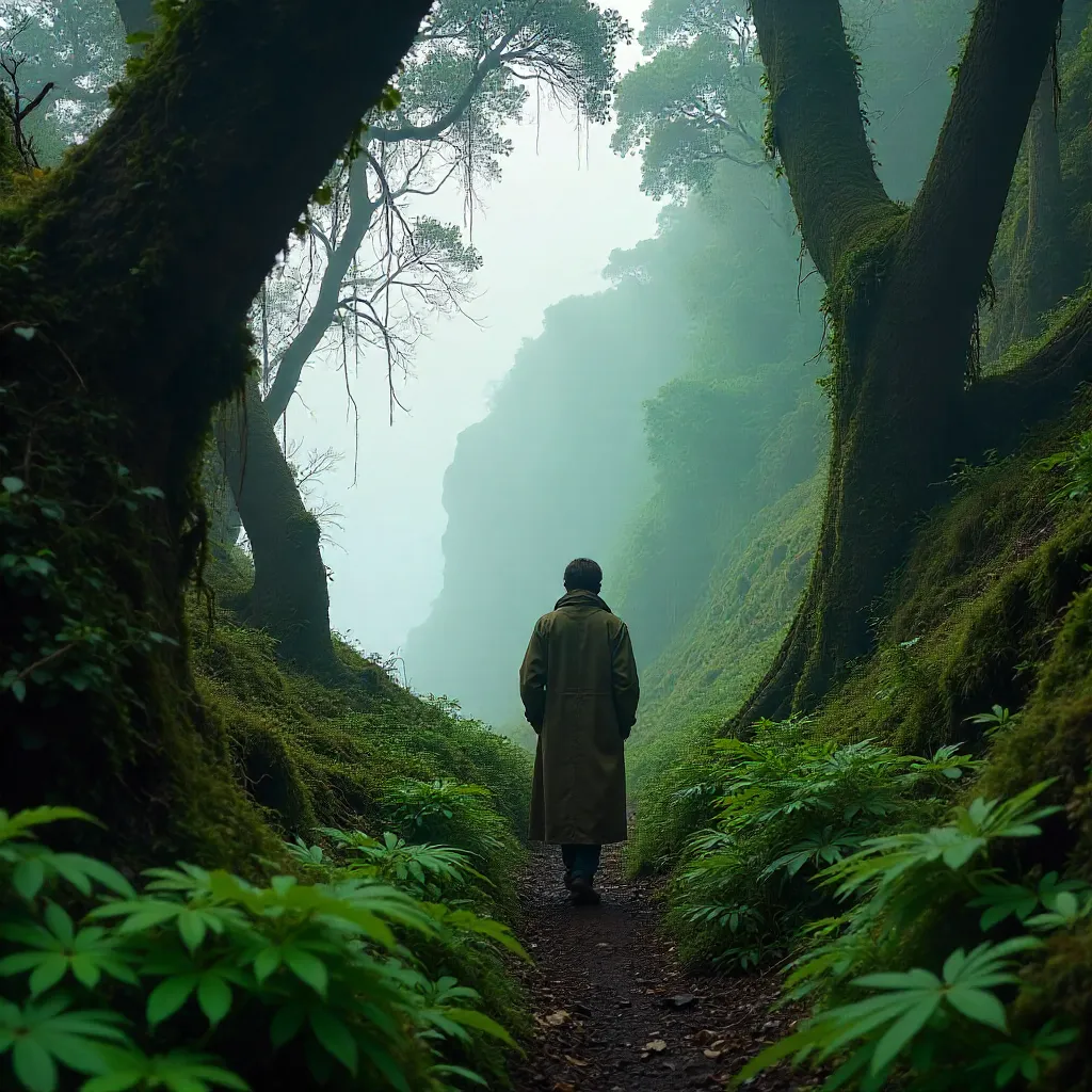 Misty Walk Through Madeira's Quiet Laurisilva Forest