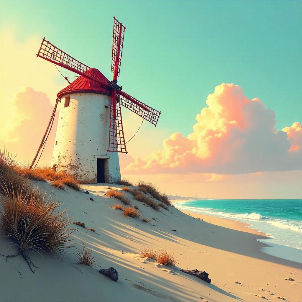 Windmill on the Beach: Concept Art