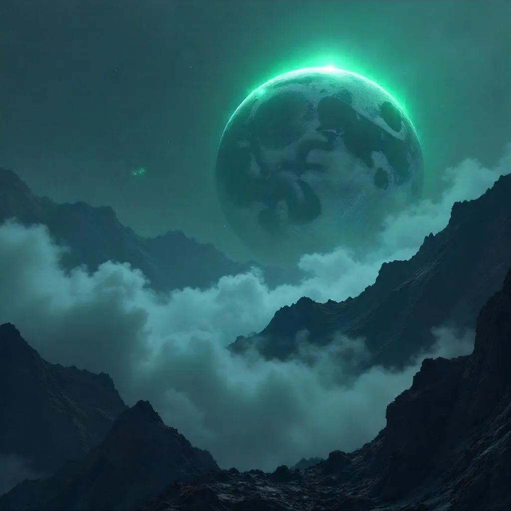 Veiled Planet in Dense Fog: Digital Mistscape