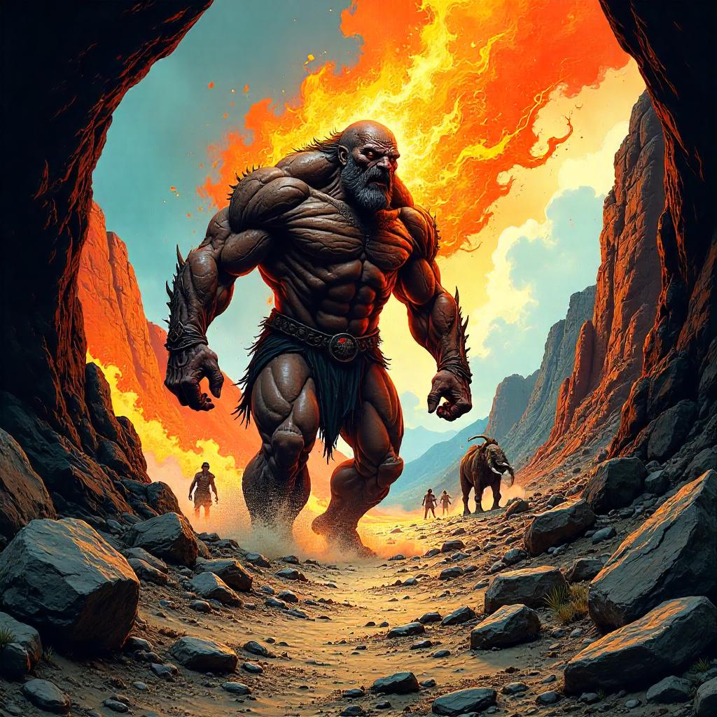 Stone Age Elemental: Comic Book Saga