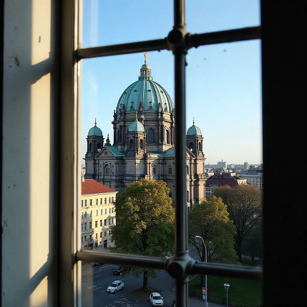 Through the Window: Berlin Cathedral in Daylight