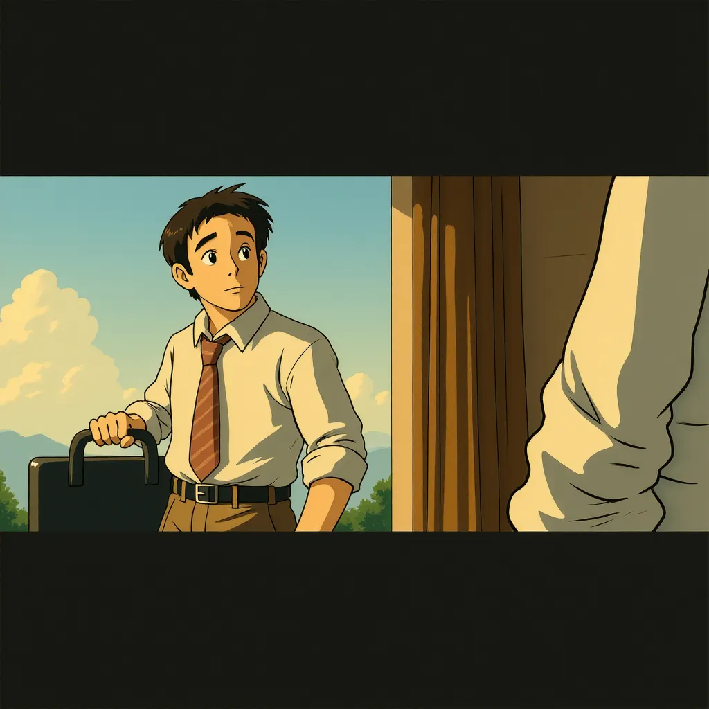 Jeremy Renner in Mission: Impossible - Ghost Protocol (2011) - Anime style