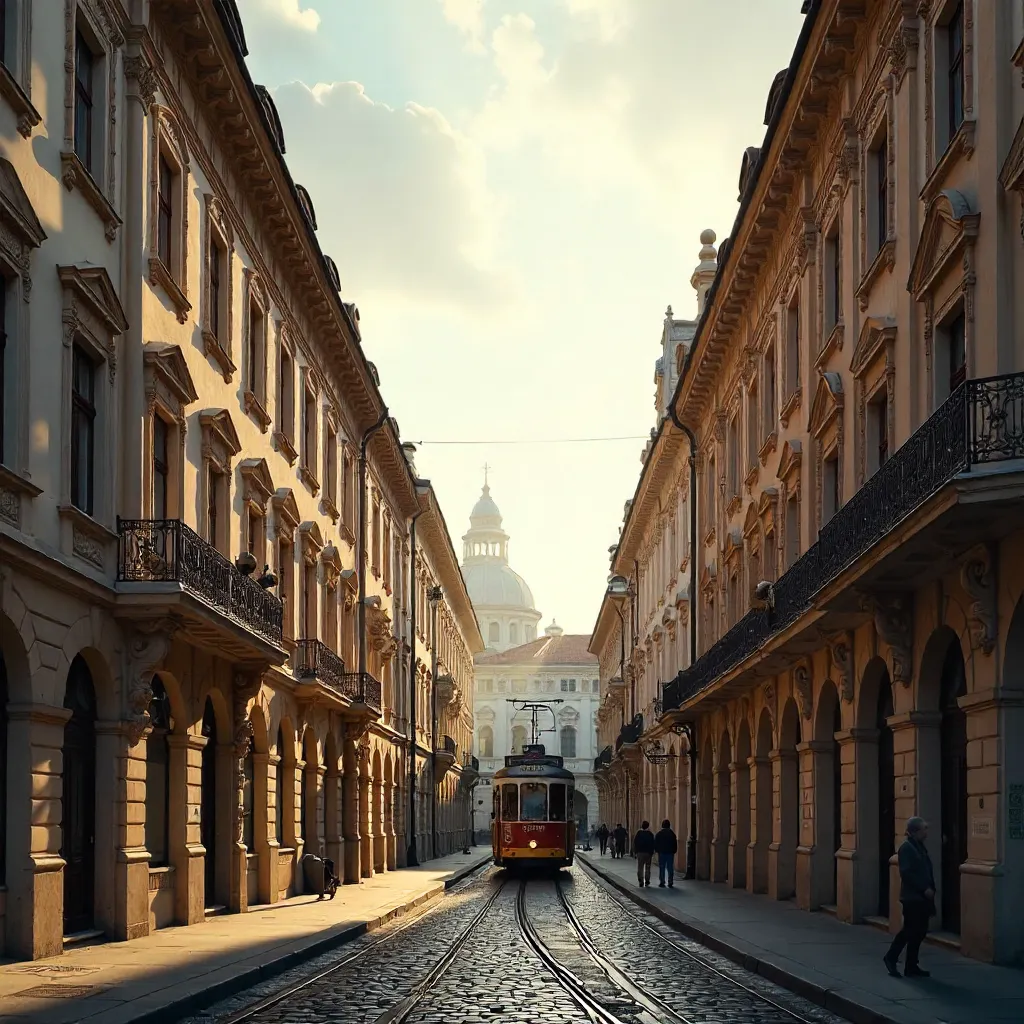 Captivating Viennese Architecture: Intricate Facades