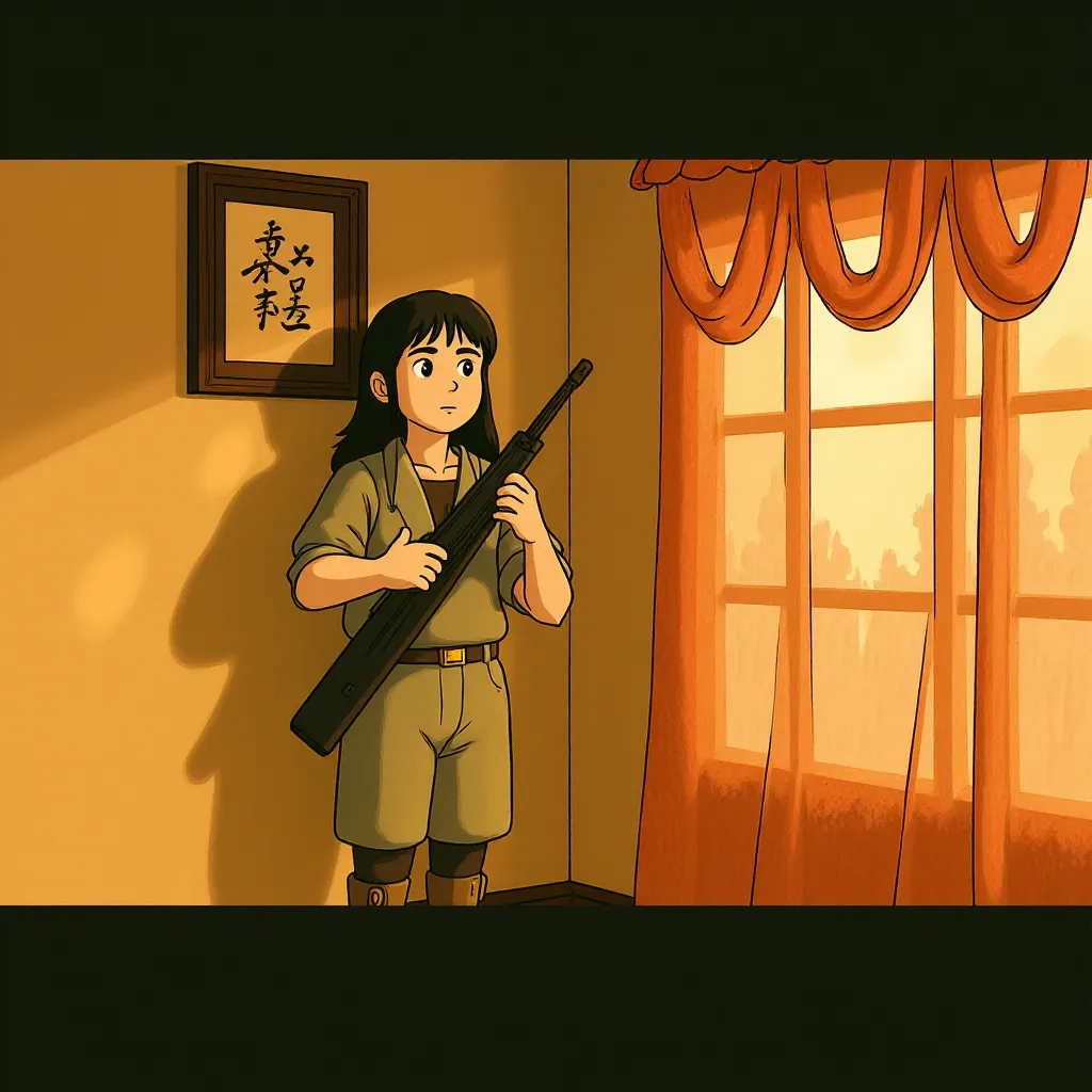 Kit Connor in Warfare (2025) - Ghibli style