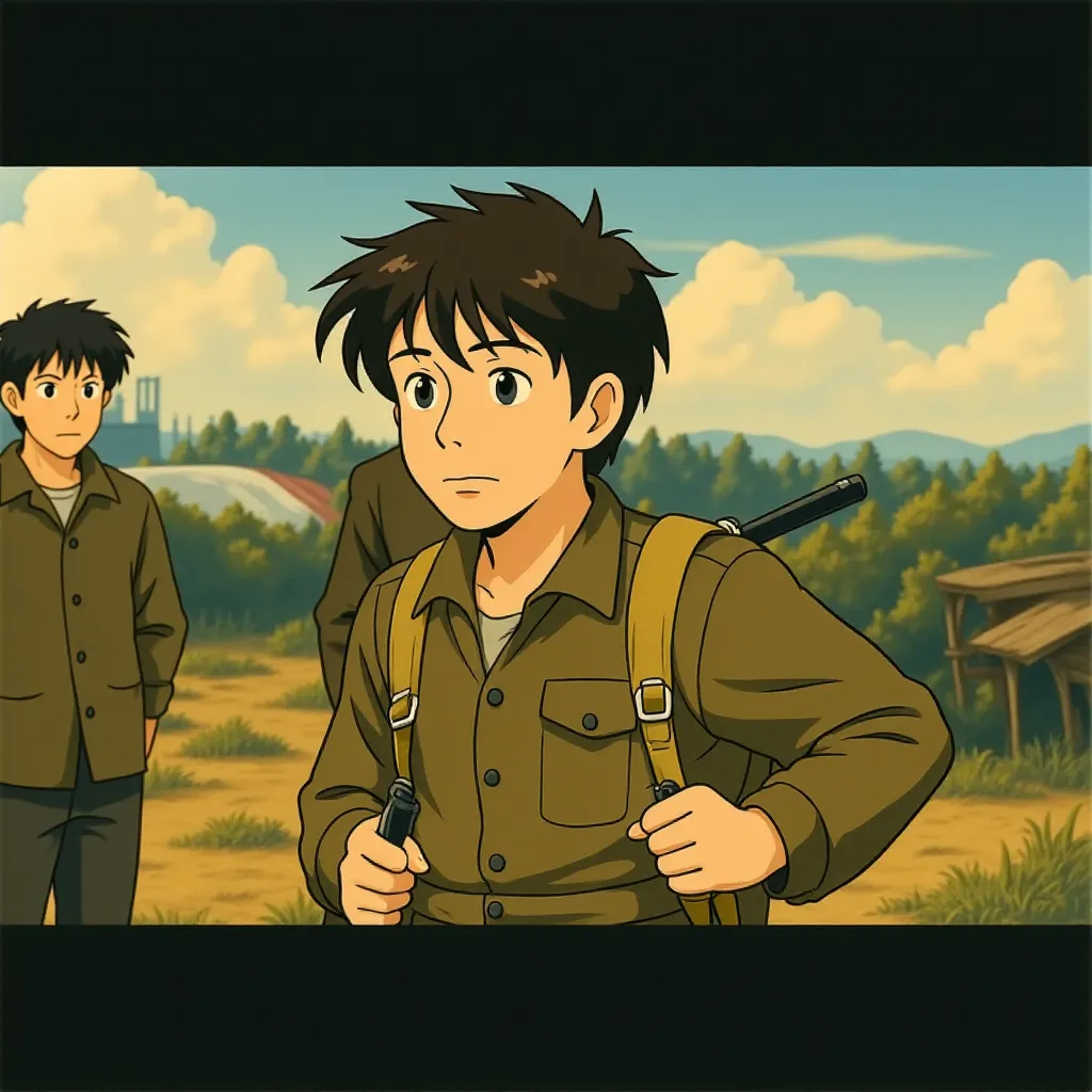 James McAvoy in Atonement (2007) - Anime style
