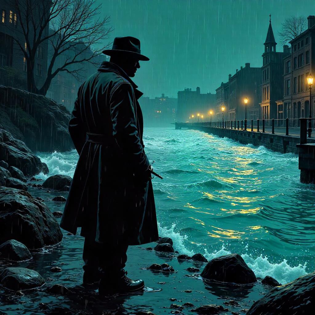 Detective by the Rushing River: Comic Noir