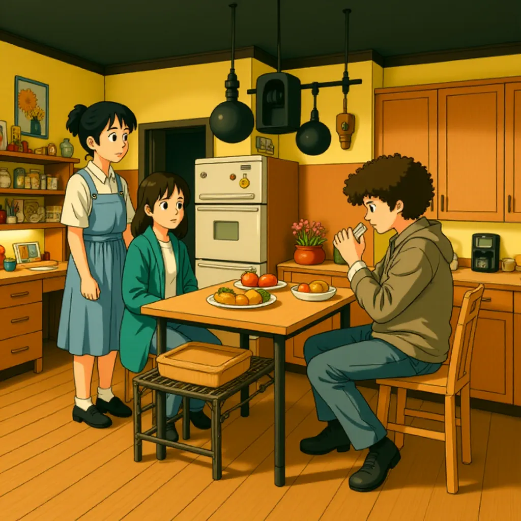Juliette Lewis, Zach Galifianakis, and Todd Phillips in Due Date (2010) - Anime style