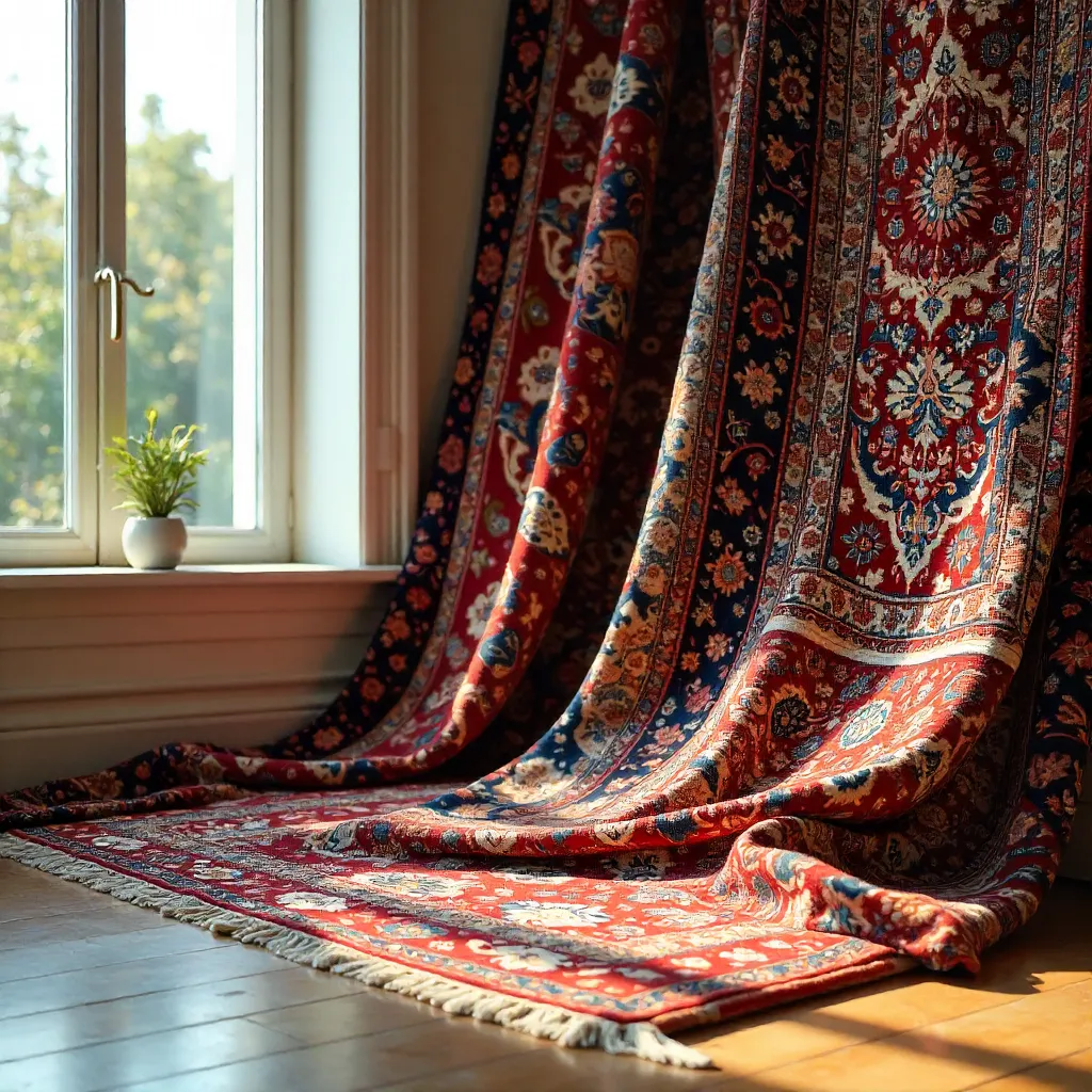 Vibrant Persian Rugs for Elegant Interior Decor