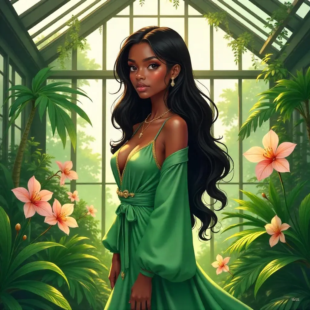 Elegance in the Anime Greenhouse