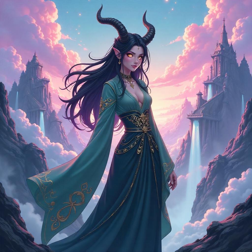 Demon in a Dreamscape: Anime Fantasy World