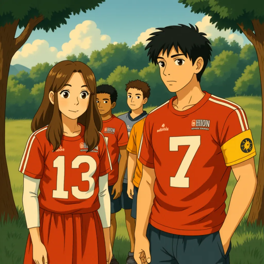 Amanda Bynes, Channing Tatum, and Clifton MaCabe Murray in She's the Man (2006) - Anime style