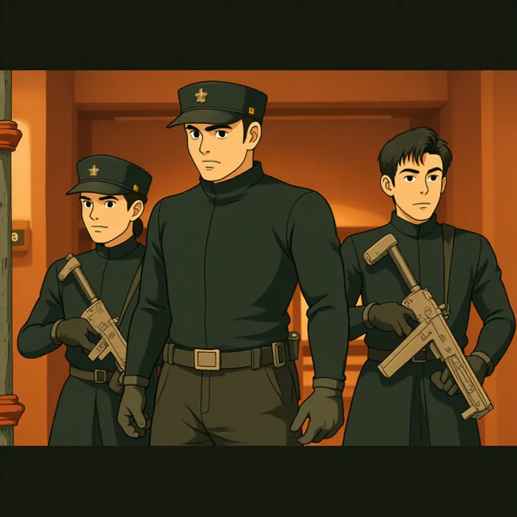 Vinnie Jones in Escape Plan (2013) - Anime style
