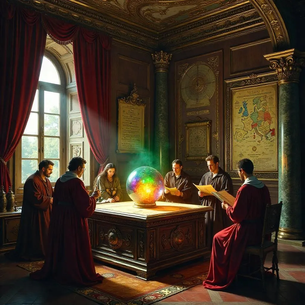 Philosopher's Stone in Renaissance Italy — Concept Art