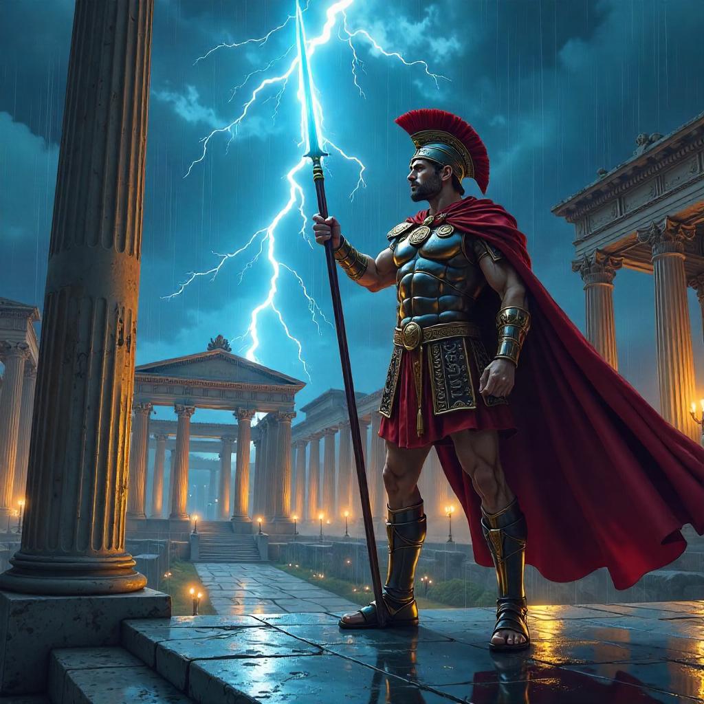 Lightning over Ancient Rome: An Anime Thunder