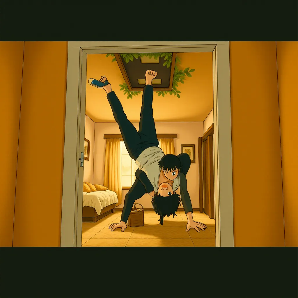 Jack Quaid in Novocaine (2025) - Ghibli style
