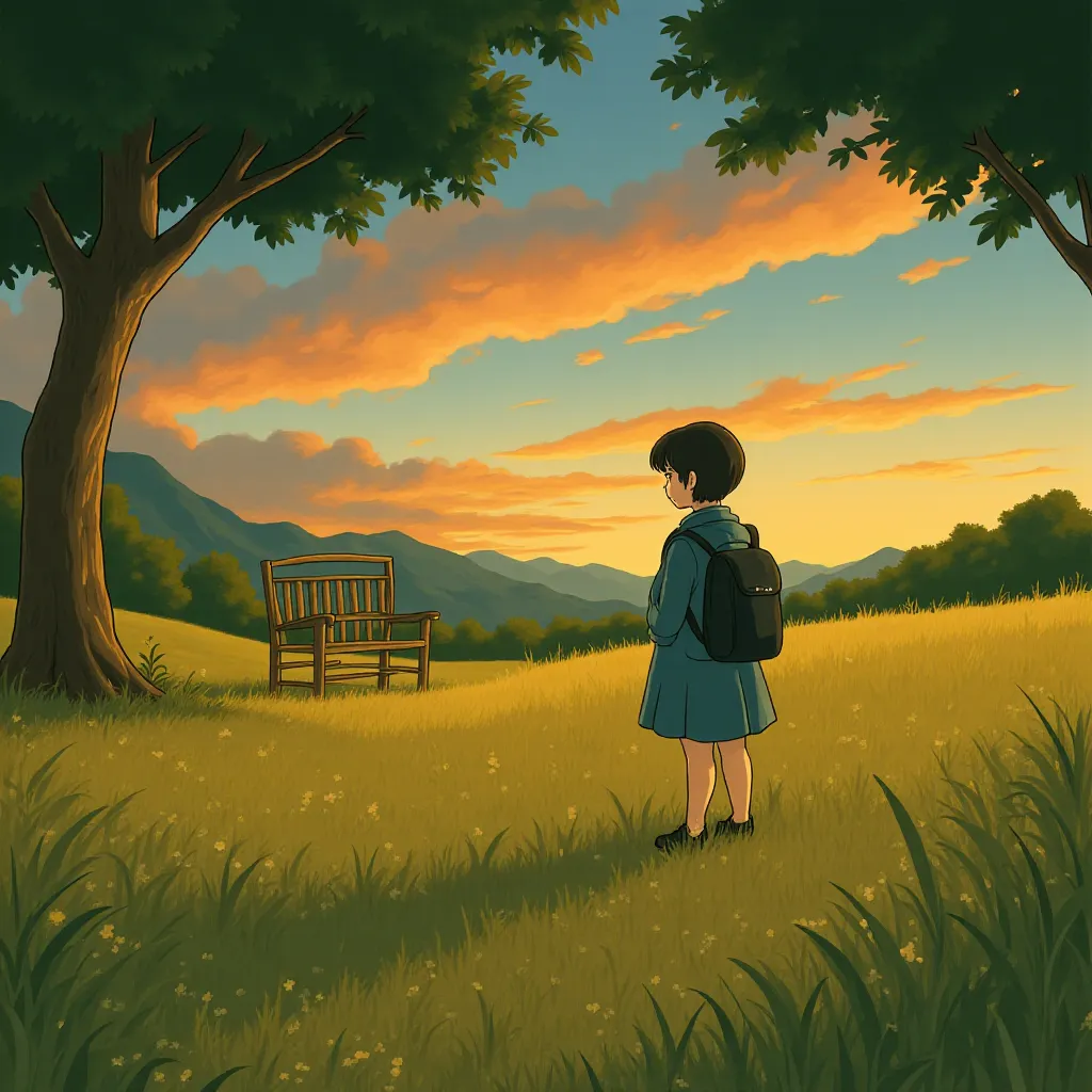 Frances McDormand in Nomadland (2020) - Anime style